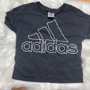 Girls Adidas Crop Top